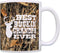 ThisWear Best Buckin' Grandpa Ever Gift, Camo 11oz Ceramic Coffee Mug with Handle for Hunting