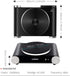 Cusimax Electric Hot Plate Burner, Single Burner Cast Iron Portable 1500W with Adjustable Temperature Control