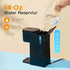 6 14 Oz (2.0 Tastyle Mini Hot and Iced Coffee Maker Single Serve, for K Cup and Ground, to Brew Sizes, with Recipe
