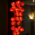 Amants01 13.12 20 Red Lantern String Lights ft LEDs Battery Operated Hanging Lanterns String Lights for Chinese New