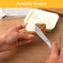 2 Pcs Stainless Steel Butter Knife Set, Little Cheese Spreader Knives for Condiments, Charcuterie Board