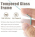 5x7 4x6 5x7 KTKDE Picture Frame, Photo Frame Walnut with Real Glass for Picture photo with Mat or photo without Mat