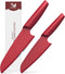SWIBINJIT Nylon Knife Set for Kids, 2 Piece Set 11” and 9” for Cutting Fruits, Veggies, and Bread