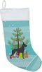 BB2993CS Great Dane Merry Christmas Tree Stocking by Caroline's Treasures, Fireplace Hanging Stocking for Holiday Decor