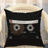 Mugod Retro Audio Cassette Throw Pillow, 80s Music Record Player Cushion Cover, 18x18 Inch for Home Decorative