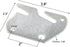 Bitray Wood Bed Plates, 4pcs Wood Bed Rail Hook Plates for Bed Frame Bracket Headboard Footboard Replacement