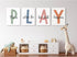 Baccone 12x16 Inch Set 4 Kids Playroom Wall Art Boys Room Wall Decor Childrens Playroom Canvas Prints Baby Boy Kids