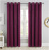 SINGINGLORY Luxury Velvet Curtains 96 Inches Long,Super Soft Room Darkening Thermal Insulated