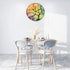 Wamika Wall Clock, Tree of Life Design, 10 Inch, Silent Non-Ticking Decorative Clock for Spring Summer Autumn