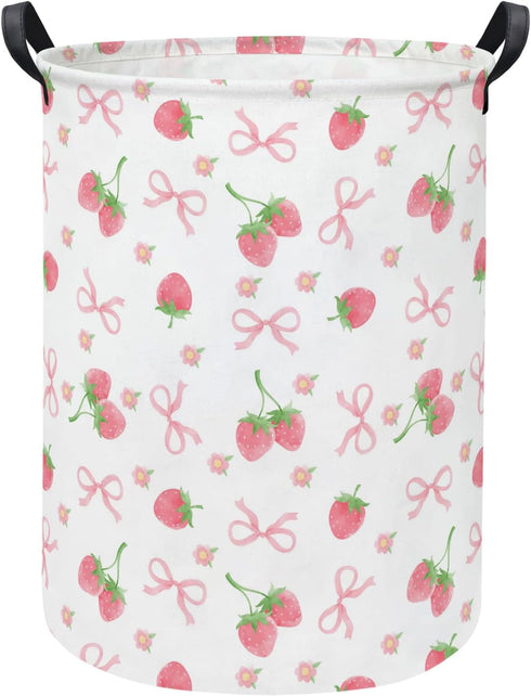 LATOGHIVE Baby Laundry Hamper kids laundry Basket Waterproof Storage Bin for Bedroom Toy
