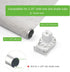 Rollerhouses Roller Shade Brackets, Mechanism Clutch + Skyline Mounting Brackets + End Plug for 1 1/4" Tube
