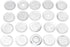 Topyond Cookie Press with 24 Nozzles, Adjustable Biscuit Maker Machine, Cookie Gun for Baking Cakes, 20 Discs