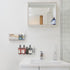 2 Sets Extra Large White Metal Hanging Wall Baskets with Steel Hooks for Organizing Storage