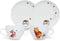 Winnie The Pooh Disney Bone China 4-Piece Teacup and Saucer Set |