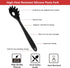 Spaghetti Spoon Pasta Fork, Silicone Pasta Fork, 11.2 Inch High Heat Resistant Noodle Spoon Server, Food Grade with