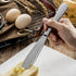 Butter Knife, Stainless Steel Butter Cutter Slicer, 3 In 1 Multi Function Cheese Knife, 2 PCS
