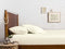 Carressa Linen Luxury 100% Egyptian Cotton California King Fitted Sheet, 800 TC, Deep Pocket, Ivory