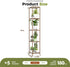 5 Bamworld Plant Stand Indoor Outdoor Tier Tall Large Wood Plant Shelf Multi Tier Flower Stands Garden Shelves Wooden