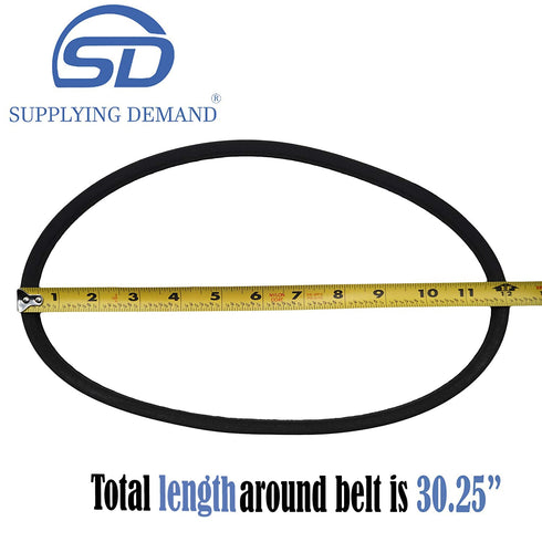 Supplying Demand 27001007 Top Load Washer Drive Belt Replacement, Model Specific
