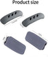 4 Pairs Silicone Pot Handle Covers Heat Resistant Silicone Pot Handle Covers Universal Fit for Pots Pans and Skillets Non-Slip Grip Protects Hands from Hot Handles Ideal Tools for Kitchen by UAIAGM