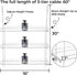 3-Tier Tlence Hanging Clear Plant Shelves, Acrylic Window Flower Display Shelf, Height Adjustable Indoor Wall Plant