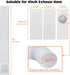 GCGOODS Dryer Vent Window Kit for 4 Inch Dryer Hose, Adjustable Dryer Vent Window Kit, Include Dryer Vent Cover with Moving Flaps, Universal Sealing Panels with Aluminum Seal Tape for Sliding Windows
