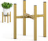 MUDEELA Plant Stand for Indoor and Outdoor: Adjustable Width Fits for 8-12