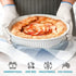 Heat Resistant Oven Gloves with Fingers - 3 Pairs Cotton Kitchen Pot Holders