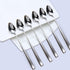Iced Tea Spoons Mixing Spoons, 18/10 Stainless Steel Stirring Spoon Set of 6 Pieces - 7.9 Inch