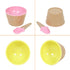 Hbaushun 26 Pack Set Frozen Summer Plastic Ice Cream Bowls with Spoons,Reusable Plastic ice Cream Cups,Cartoon Candy