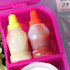 Dreamxue 25ml Mini Ketchup Bottles, Refillable Condiment Squeeze Bottle Salad Dressing Tomato Ketchup Mayo Syrup