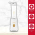 Holstein Housewares Personal Blender, BPA-Free 20oz To-Go Cups, Creamily Smooth Shakes, Golden Elegance Design