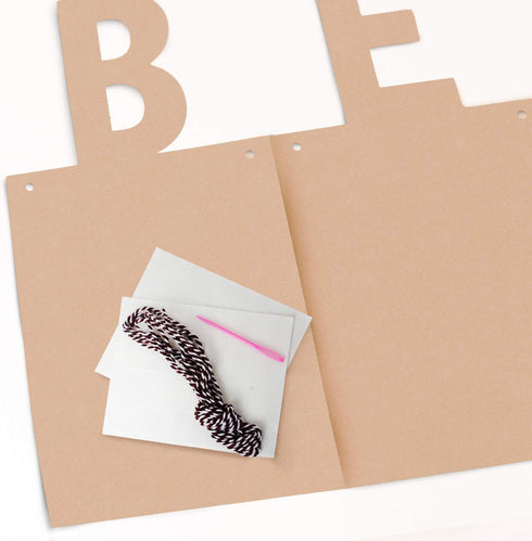 Bride to Be Photo Banner, Kraft Wedding Sign Engagement Bridal Shower Party Decoration Supplies