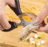 TORINALITAL 8PCS Seafood Scissors Crab Stainless Steel Seafood Fish Shrimp Lobster Scissors for Kitchen