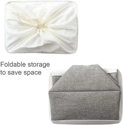 TheWarmHome Storage Baskets for Organizing, 3 Pack Jumbo Foldable Storage Bins for Shelves, Fabric Box for Closet -