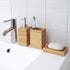 IKEA NEW DRAGAN Bamboo Toothbrush Holder