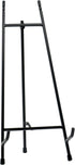 Red Co. 15” Tall Modern Metal Tripod Plate Stand and Art Holder Easel, Black