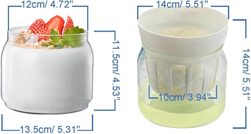 SiiMMM Yogurt Filter, Yogurt Mesh Strainer Basket, Yogurt Mesh Strainer, Milk Strainer, Whey Separator for Filtering