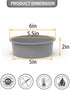 Silicone 5 Inch Cake Pan Round, Set of 4 Silicone Small Cake Pans Round 5 Inch, Nonstick Smash Cake Pans, Quick Release 5 IN Cake Pan for Baking Small Cakes by KEYFIVE