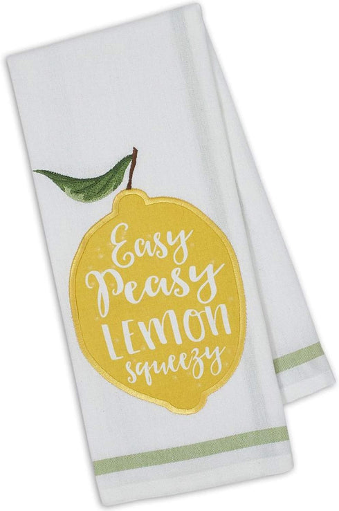DII Easy Peasy Lemon Squeezy Towel