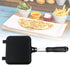 Double-Sided Frying Pan, Double-Sided Grill Pan,Non-stick Frying Pan, Waffle Maker for Cake Toast Sandwich, Snack Griddle Pan for Breakfast by HONG111