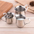 Rolin Roly 240ML Milk Frothing Pitcher, Stainless Steel Small Bell-Shaped Creamer Jug for Barista