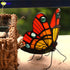 Tiffany Candle Holders Stained Glass Butterfly Table Centerpieces Tealight Holder Night Light Wedding Mother Girl
