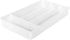 Camco 43508 Cutlery Tray, White, Designed for RV and Compact Kitchen Drawers, Organize Kitchen Flatware