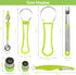 14 Pack Melon Baller Scoop Set, 4 in 1 Stainless Steel Fruit Tool Set for Fruit Slicer, Vegetable Cutter