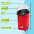 Tasty Hot Air Popcorn Popper, Healthy Popcorn in Minutes, Fast Easy-to-Use, 8 Cups with Butter Warmer, Red