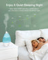 24dB Light,0.5 MegaWise Desktop Cool Mist Humidifiers for Bedroom, Ultrasonic Air Vaporize, Colorful Night Gal