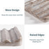 2 Countertop, Pcs Soap Dish for Bathroom, Marble Bar Soap Holder for Kitchen Soap Tray with Wavy Design, Soap Saver