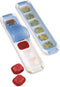 Prepworks Freezer Pods, Set of 2 Reusable Food Storage Tray Containers, 2 Tablespoon, Blue/White
