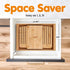 Bread Slicer For Homemade Bread - Compact Sourdough Bread Cutter - Adjustable Homemade Bread Slicer Guide